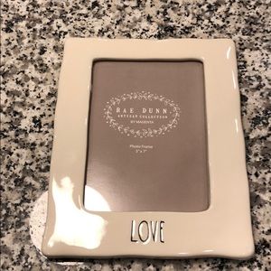 New Rae Dunn love frame